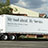 Trailer advertising for Mercedes-Benz