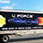 valero Advertising with KWIK ZIP Frame System